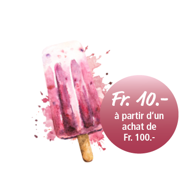 Gewinn Fr. 10.- ab Fr. 100.- Einkauf